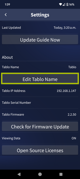 Tips and Tricks for Adding Another 4th Generation Tablo to your Network ...