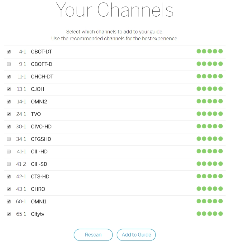 How To Run A Channel Scan With Your Legacy Tablo Device Tablo