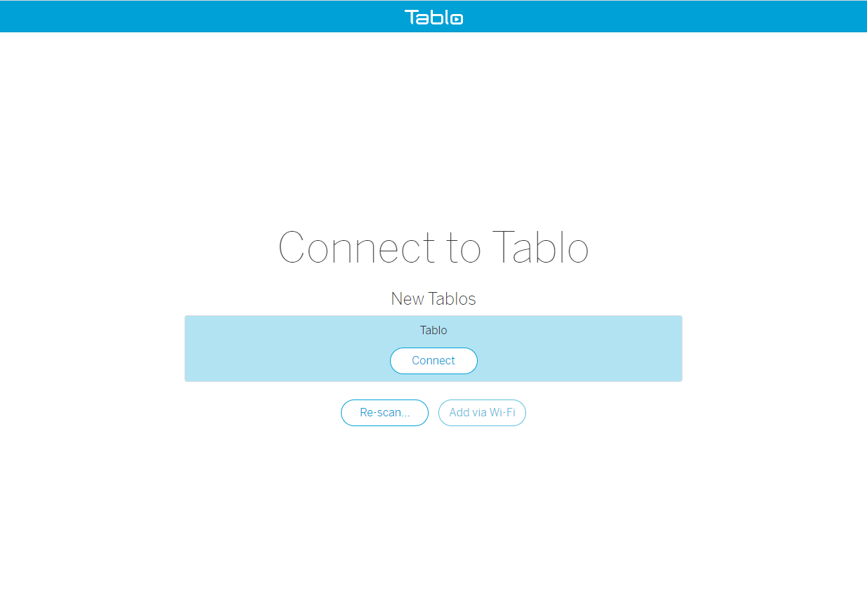 Setting Up Your Legacy Network Connected Tablo DVR on PC Tablo
