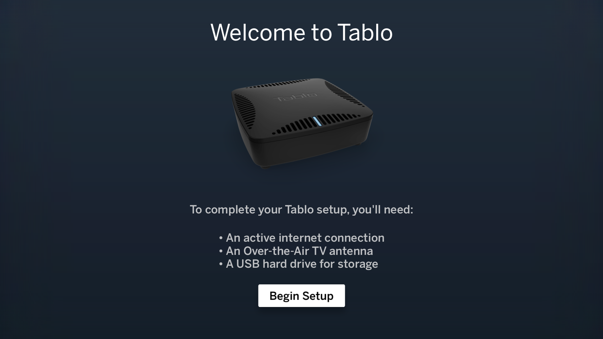 Setting Up Your Tablo on Apple – Tablo