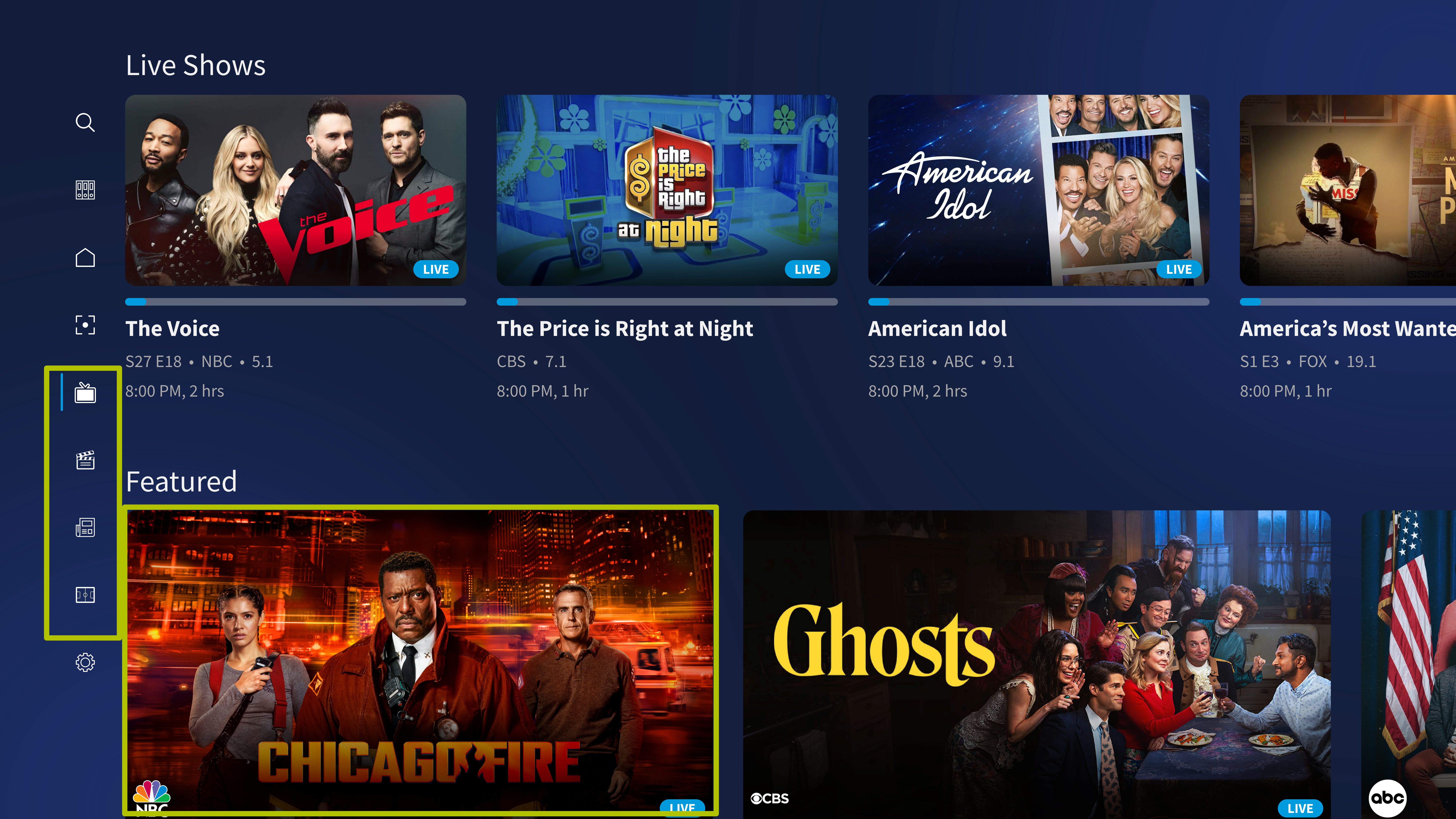 Selecting Show From Guide.png