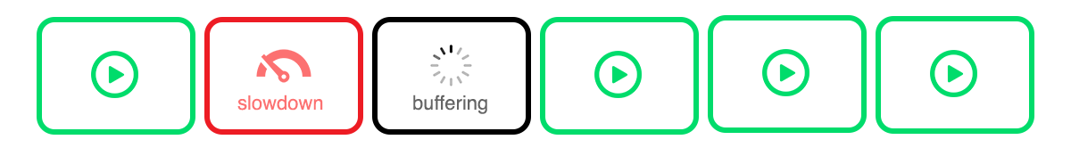slow network playback